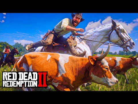 LOST IN THE WILD WEST #30 – I TAMED A GIANT HERD – SURVIVAL MODE – Red Dead Redemption 2
