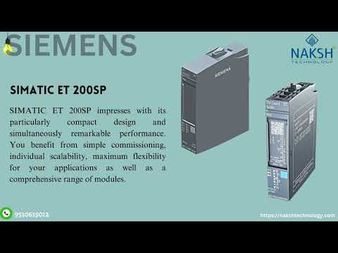 Siemens et200sp 8ai rtd/tc module