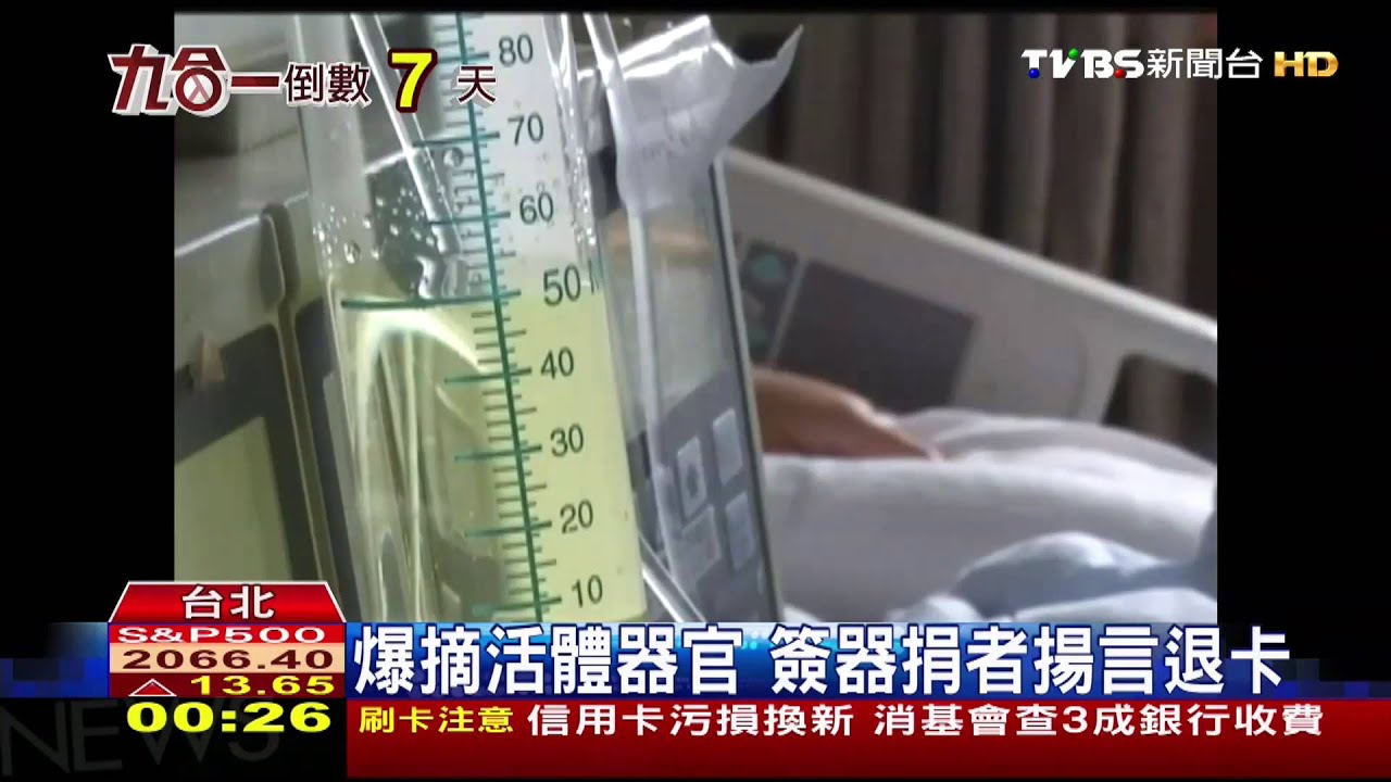 爆摘活體器官 器捐家屬批「二度傷害」