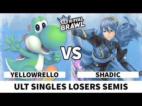 Royal Brawl 2022 - Losers' Semis - YellowRellow (Yoshi) VS SHADIC (Corrin) Super Smash Bros Ultimate