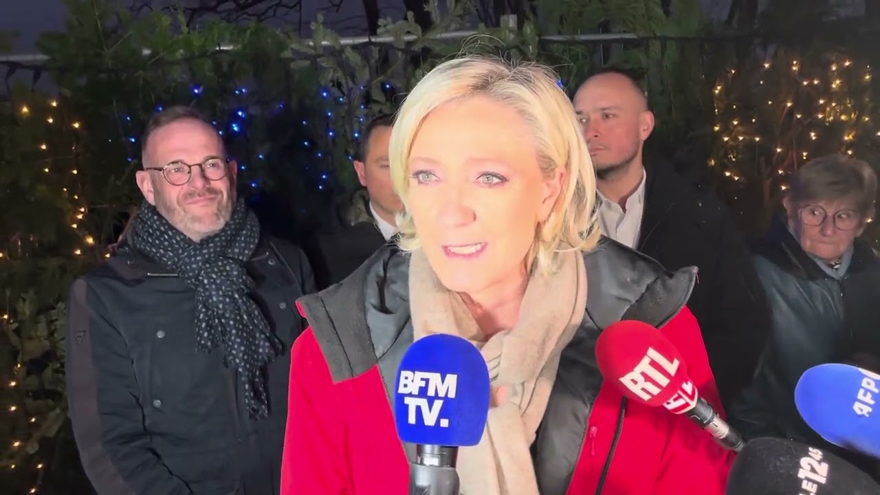 Nomination de François Bayrou : la réaction de Marine Le Pen