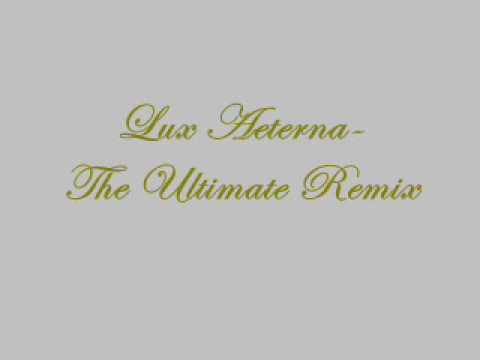 Lux Aeterna- Requiem For A Tower (Lord of the Rings Remix)