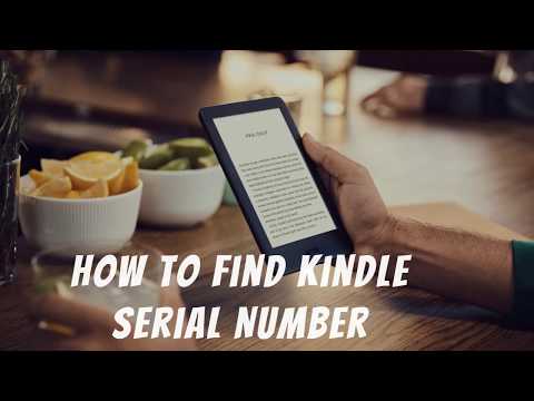 what is my kindle serial number what is my kindle serial number