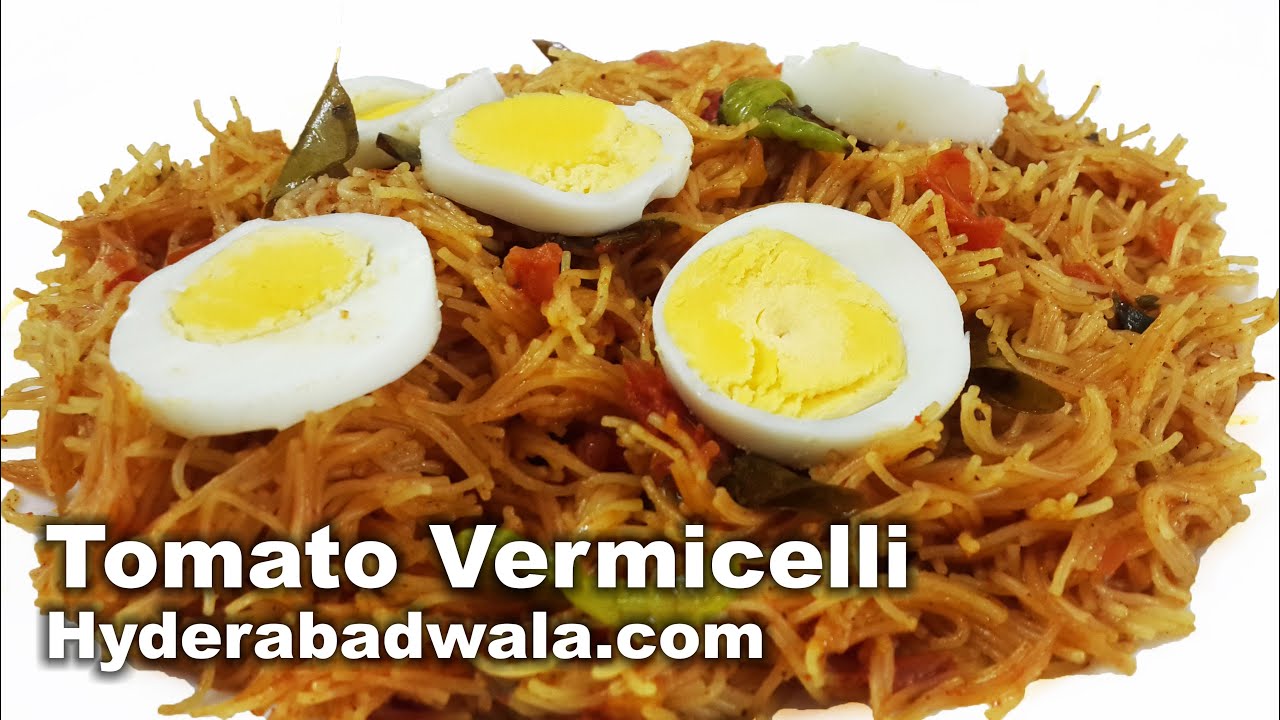 Tomato Vermicelli Recipe Video - How to make Tamatar Sewiyan at home - Easy & Simple