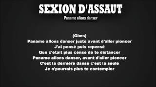 [Paroles] Sexion d&#39;assaut- Paname allons danser