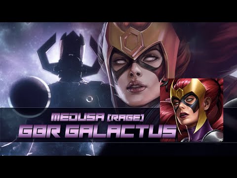 Medusa vs GBR GALACTUS【RAGE】MARVEL Future Fight