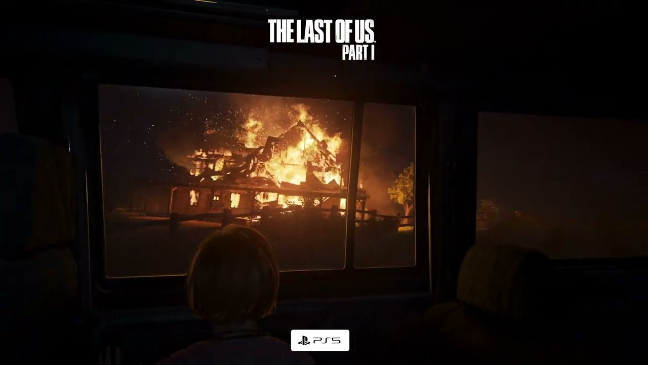 The Last of Us: Part I vs. Remaster | The Burning Barn Comparison - YouTube