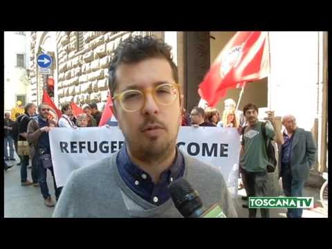 2017-04-08 FIRENZE - NO AI DECRETI MINNITI-ORLANDO, PRESIDIO