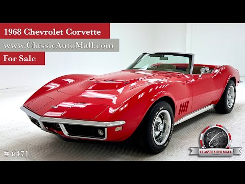 1968 Chevrolet Corvette (CC-1864824) for sale in Morgantown, Pennsylvania