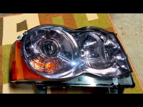 Jeep Grand Cherokee Cheap Amazon Projector Headlights & LED Upgrade Review (WK 2005-2010)