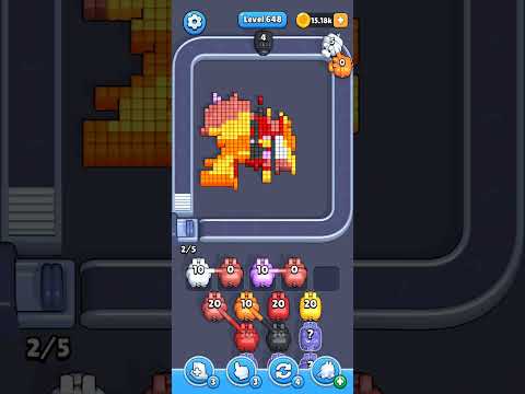 Pixel Flow Level 648 Walkthrough