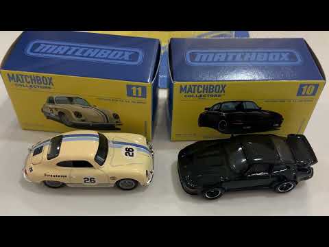Matchbox Collectors Series 2026 New wave 1988 Porsche 911 Turbo Slant Nose & Porsche 356 A Review 