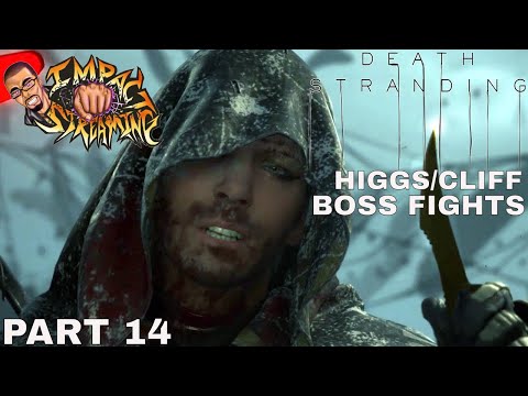 DEATH STRANDING HIGGS/CLIFF BOSS FIGHT walkthrough Gameplay Part 14