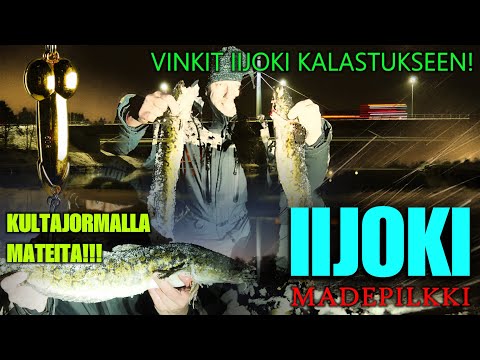 IIJOKI MADEPILKKI - Kalavinkit Hautuumaan Apajalle ja KultaJormalla Mateita ( Ice Fishing Finland )