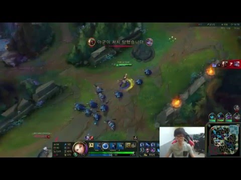SKT T1 Faker as Lux vs Zed Mid
