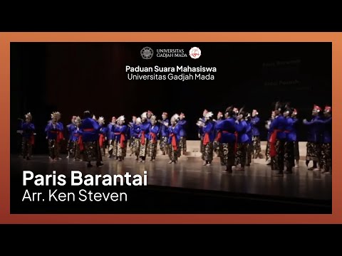 PSM UGM - Paris Barantai (Arr. Ken Steven) | The 14th Busan Choral Festival & Competition