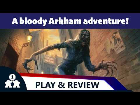 A bloody Arkham adventure! | Arkham Horror: TCG - Children of Blood play and review | One Stop Co-Op Shop