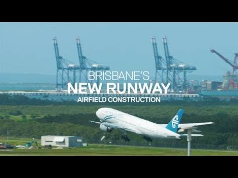 Construction of Brisbane's New Runway - Airfield Construction