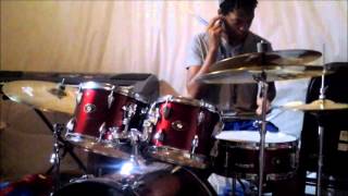 Alton Clark Mobbin by D Pryde drum cover
