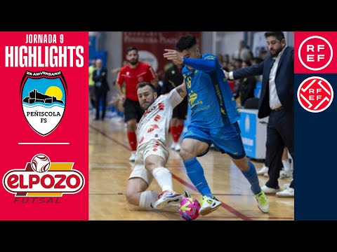 Resumen #PrimeraDivisiónFS | Servigroup Peñíscola 2-4 ElPozo Murcia Costa Cálida | Jornada 9