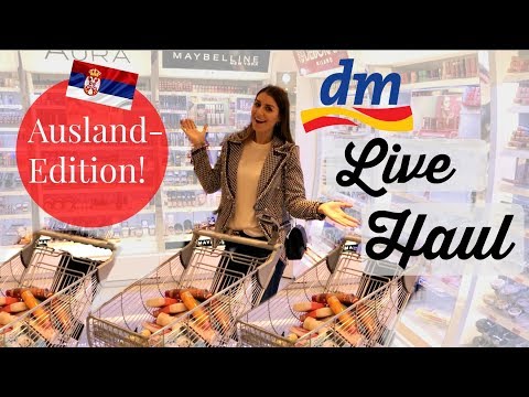 300€ dm Live Haul - Produkte, die wir in Deutschland NICHT HABEN! + VERLOSUNG l Sara Desideria
