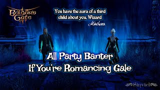 All Party Banter If You're Romancing Gale (of Waterdeep) | Baldur's Gate III