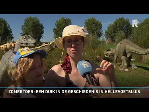 Op jacht naar dinosaurussen in Historyland Hellevoetsluis