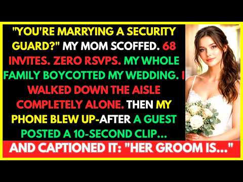 My Parents Boycotted My Wedding to a Security Guard — A 10-Second Clip Exposed Them