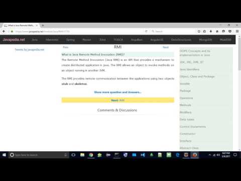 What is Java Remote Method Invocation (RMI)? | javapedia.net