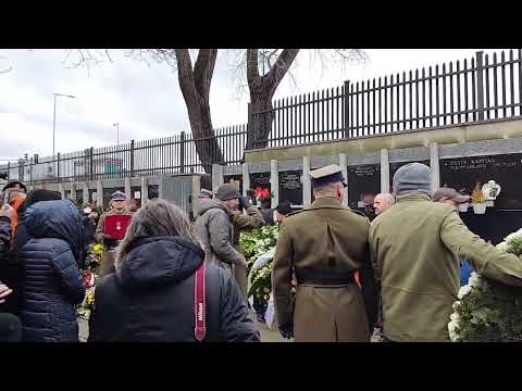 Pogrzeb Andrzeja Nowaka TSA Złe psy  (Fragment) (Warszawa 28.01.2022)