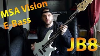Video thumbnail for E-Bass - JB8 von MSA-Vision - Unboxing und Angucking by MieMas Technik