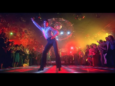 SATURDAY NIGHT FEVER DANCE SCENE : BUS STOP FEAT CARL DOUGLAS - KUNG FU FIGHTING
