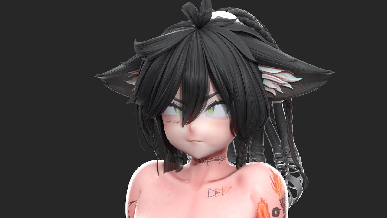 Facial animation test