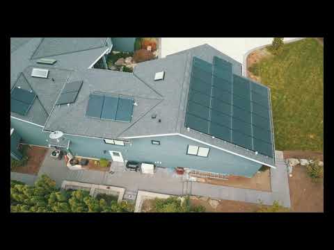 Roof & Solar Project in Clyde Hill, WA by Pinnacle Roofing Professionals, LLC
