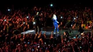 Beyonce pulled off stage in Brazil - HD (Original)