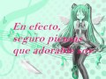 Miku Hatsune WORLD IS MINE latino full - karaoke ...