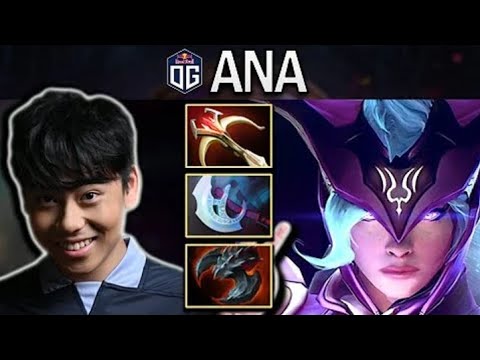 OG.ANA SMURF LUNA WITH DAEDALUS-MANTA - DOTA 2 7.30 GAMEPLAY