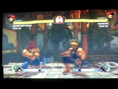 Street fighter 4 SG match DarthArma vs BronxPuertoRock.AVI