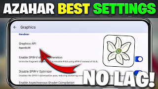 Download lagu 🔥 Azahar Emulator Best Settings For All Android Phones | 60 FPS No Lag Settings For Azahar Emulator mp3