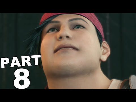 FINAL FANTASY 7 REMAKE Walkthrough Gameplay Part 8 - WEDGE (FULL GAME)
