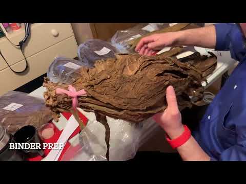 Cigar Creation - Leaf prep, Bunching, and Rolling