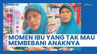 Tak Mau Membebani Anaknya, Ibu Ini Terus Minta Izin setiap Mau Ambil Barang di Minimarket