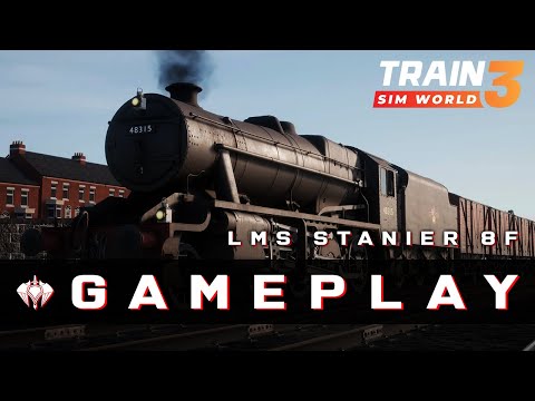 Train Sim World 3: LMS Stanier 8F Gameplay | Branch Freight: Widnes - Speke Junction