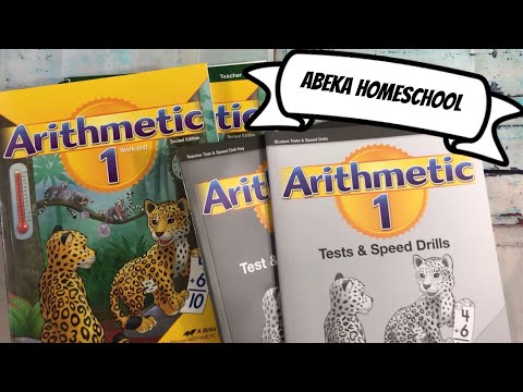 Abeka Homeschool 1st Grade Arithmetic