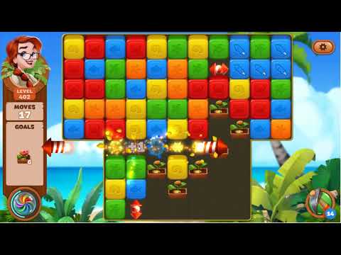 Lost Island Blast Adventure Level 402 - No Boosters