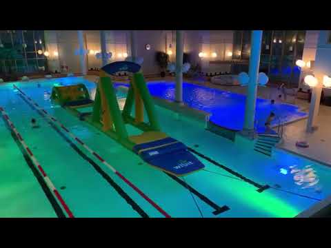 Vesileppiksen kylpylän uudet värivalot