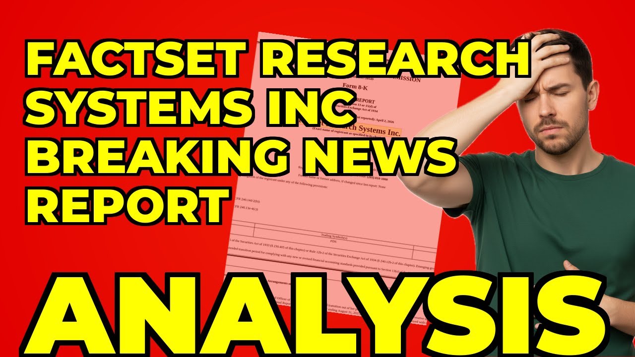 FactSet's CFO Switch: My Insight into the New Hire's Strategy