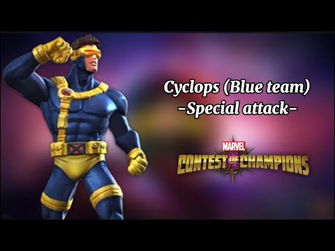MCOC | Cyclops (Blue team) - Special attack