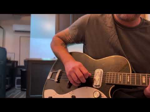 Silvertone Jupiter 1423 1962 - Black (Video) image 8