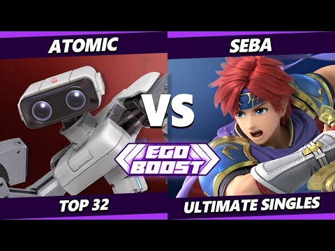 EGOBOOST - Atomic (ROB) Vs. Seba (Roy) Smash Ultimate - SSBU